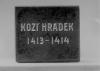 Kámen z Kozího hrádku (in Czech), keywords: Tábor, musem, Goaty castle